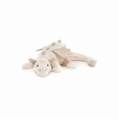 Jellycat Snow Dragon Australia | 371804AKD